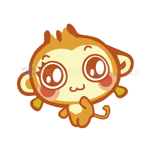 Monkey Iron-on Stickers (Heat Transfers)NO.8685